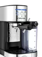 Рожковая кофеварка с автоматическим капучинатором от немецкой BRAYER