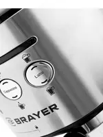   Рожковая кофеварка с автоматическим капучинатором от немецкой BRAYER