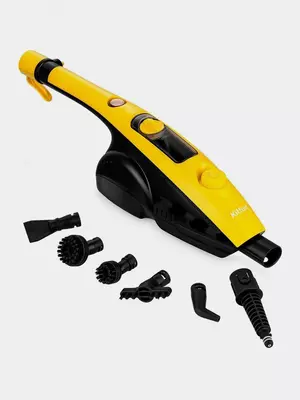 4в1 паровая швабра + пароочиститель от Kitfort (Россия). Суперпомощник в каждом доме! - DOSTAVKANADOM