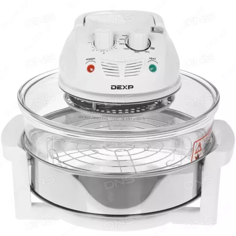 Аэрогриль от DEXP (Россия) с книгой рецептов DOSTAVKANADOM