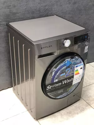 5 814 000 сум / шт. Стиральная машина Ziffler SE1014 на 10 кг: прямой привод и инверторный двигатель.