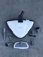  Паровая швабра + пароочиститель с 8 насадками от DEXP (Россия). DOSTAVKANADOM