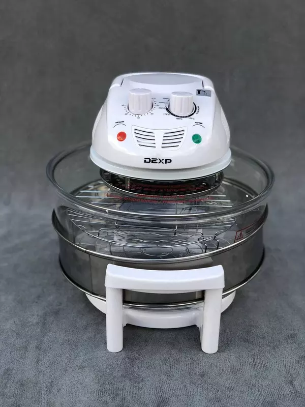 Аэрогриль от DEXP (Россия) с книгой рецептов - DOSTAVKANADOM