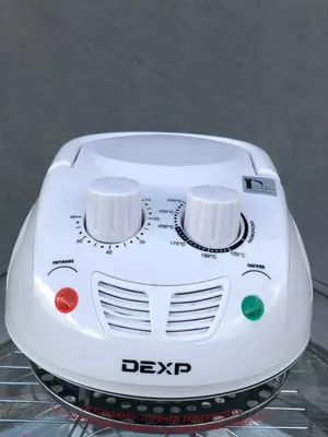 Аэрогриль от DEXP (Россия) с книгой рецептов