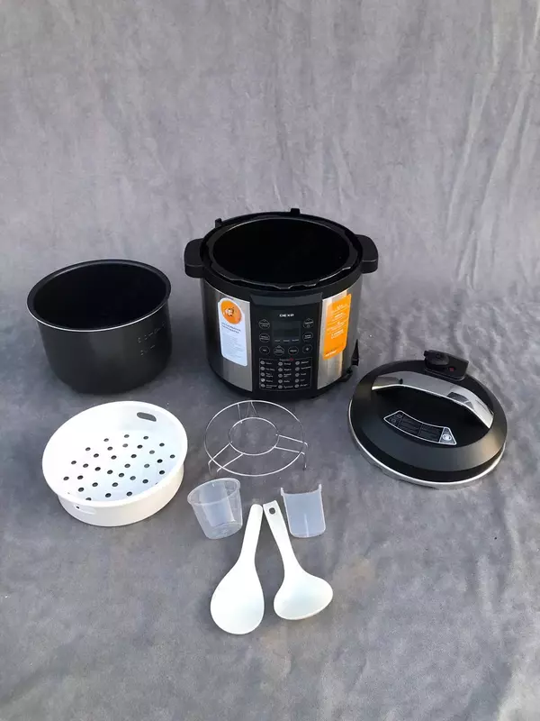 DEXP 5.7 litrli piyola bilan sekin pishirgich-bosimli pishirgich (Rossiya) Chakana savdo