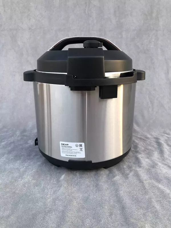 DEXP 5.7 litrli piyola bilan sekin pishirgich-bosimli pishirgich (Rossiya) - Bosim pishirgichlar