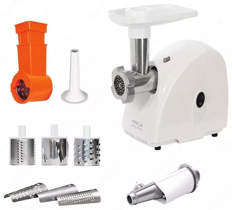 Мясорубка + овощерезка + соковыжималка от Аксион. Сделано в России. Качество СССР