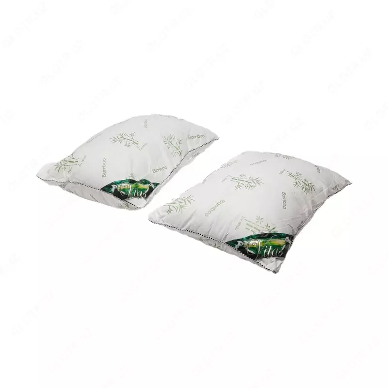 2 подушки из бамбука  гипоаллергенные  50x70 см