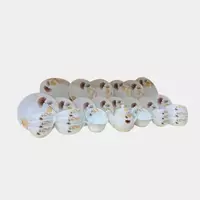  Набор посуды 777  стеклокерамика  опал: 6 персон  31 предмет - 