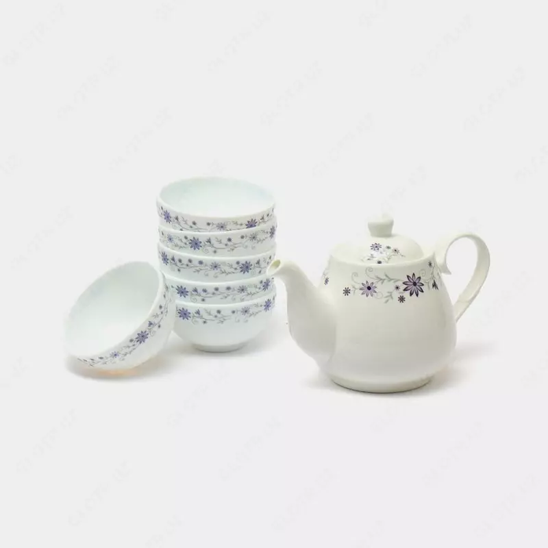  Набор посуды 777  стеклокерамика  опал: 6 персон  31 предмет Только в розницу