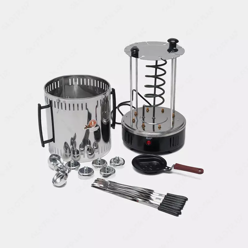 Электрическая шашлычница Raf R-8619  8 шампуров