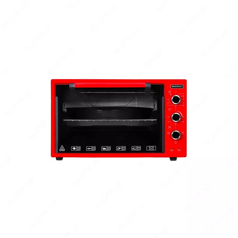 Мини-печь SHIVAKI ART MD - 3618Е  красный