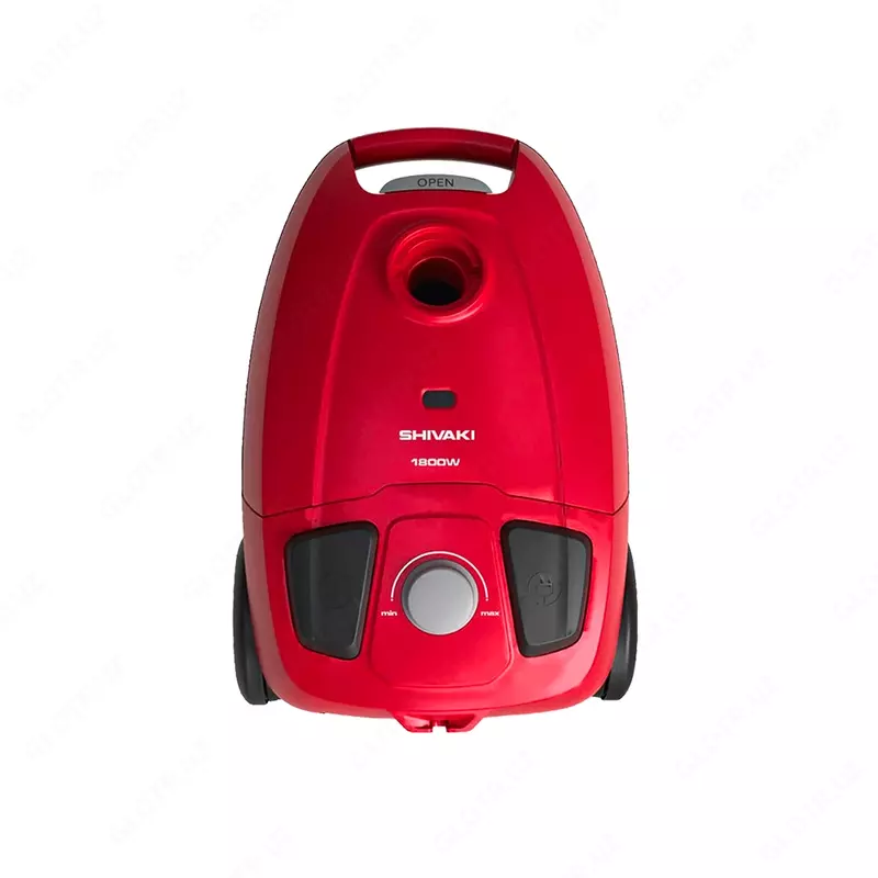 Пылесос shivaki - VCB4218  красный