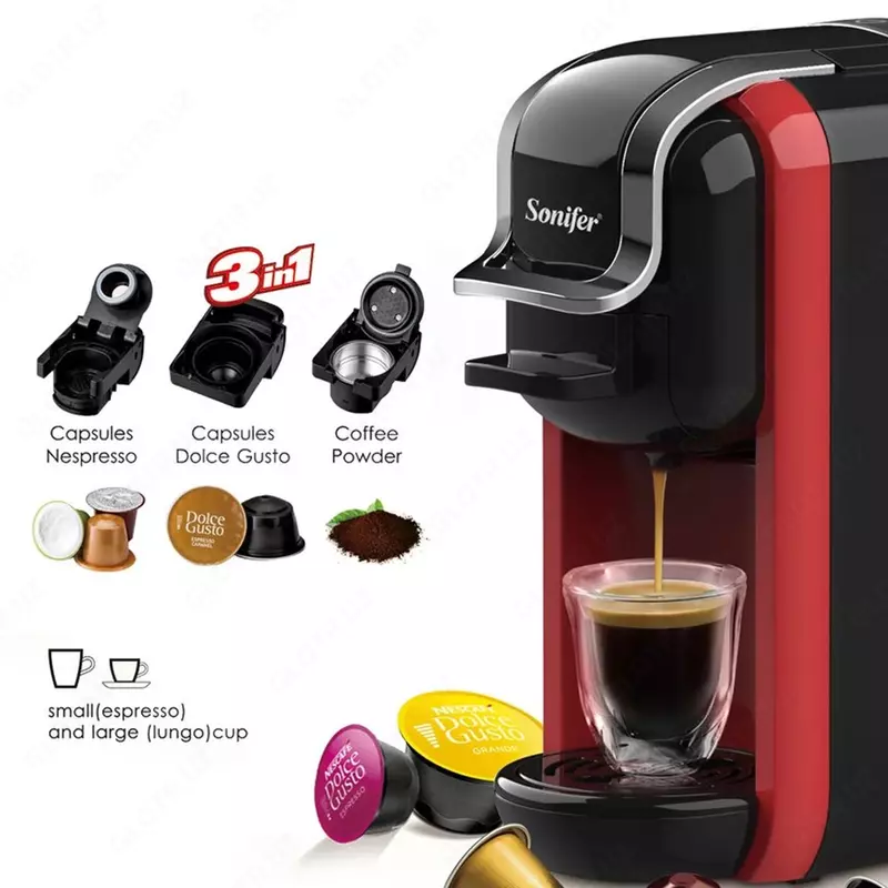  Кофеварка 3в1 от Sonifer DOSTAVKANADOM