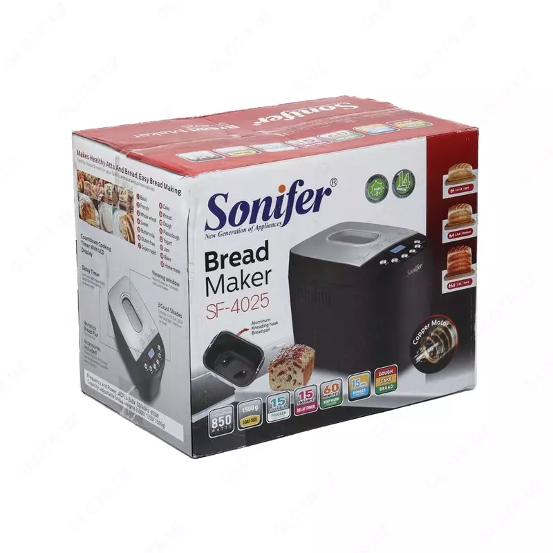  Хлебопечка Sonifer SF-4025 DOSTAVKANADOM