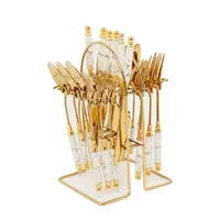 Oshxona idishlari toplami  stend  24 dona