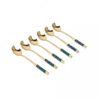  Набор кухонных столовых приборов  подставка  24 шт - 