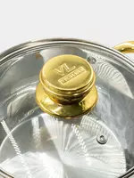  Набор кастрюль Vicalina  набор кухонной посуды  кастрюли для всех видов плит  3 штуки DOSTAVKANADOM