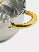  Набор кастрюль Vicalina  набор кухонной посуды  кастрюли для всех видов плит  3 штуки - DOSTAVKANADOM