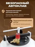  Автоклав для домашнего консервирования  24л  Белорусский  углеродистая сталь Только в розницу