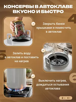 Автоклав для домашнего консервирования, 24л, Белорусский, углеродистая сталь