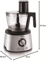  Кухонный комбайн Philips HR7778  многофункциональный  1300Вт  3.4л - DOSTAVKANADOM