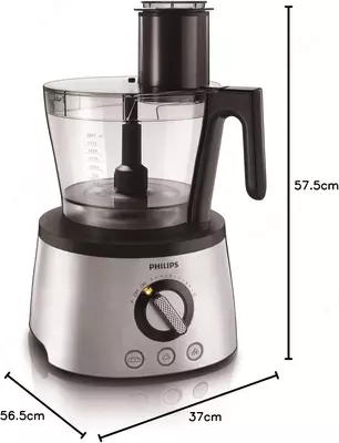 Кухонный комбайн Philips HR7778, многофункциональный, 1300Вт, 3.4л