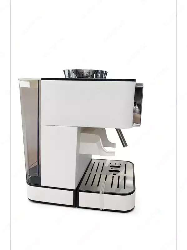   Кофеварка рожковая Uakeen Germany ZL-1509  с дисплеем  встроенной кофемолкой  1350Вт  20бар