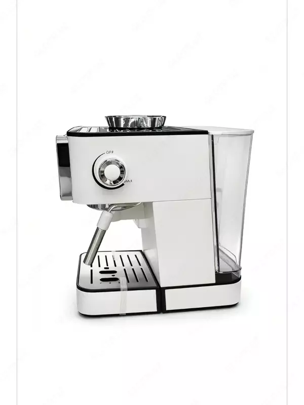  Кофеварка рожковая Uakeen Germany ZL-1509  с дисплеем  встроенной кофемолкой  1350Вт  20бар Только в розницу