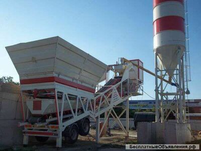 Мобильный бетонный завод BMA 60 Иран - 2 524 813 200 сум / шт.