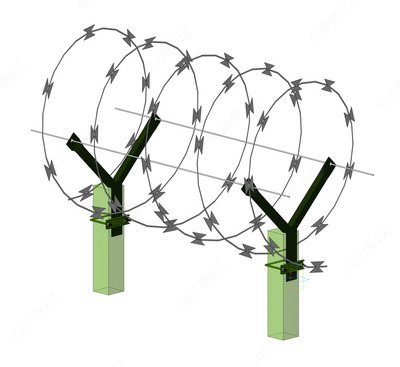 21 850 сум / шт. Колючая проволока СББ - АКЛ 1 ( ЕГОЗА )