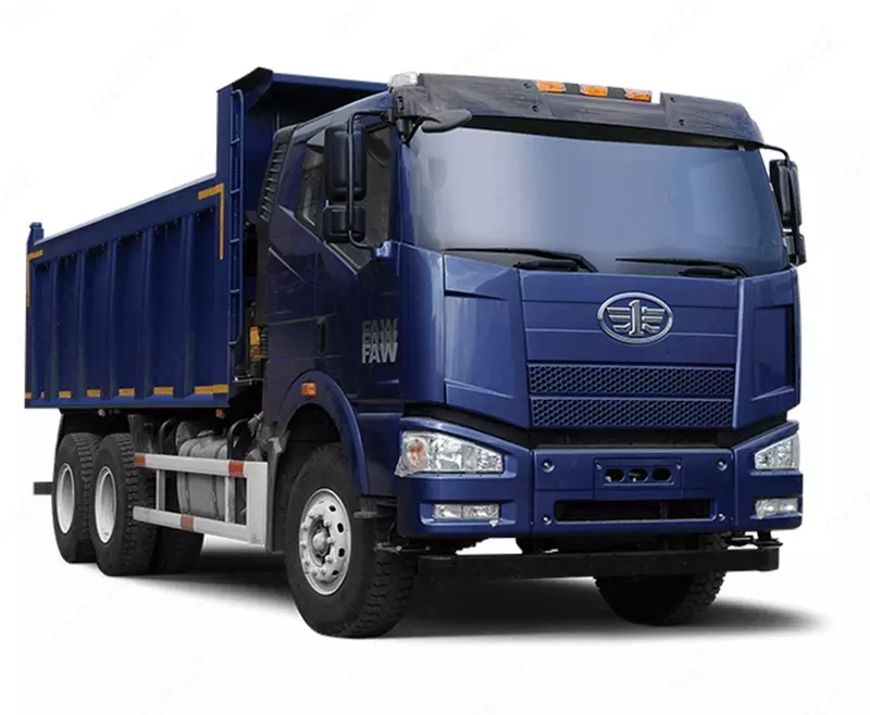 Самосвал FAW J6 8X4. Полная масса: 42 600 кг.