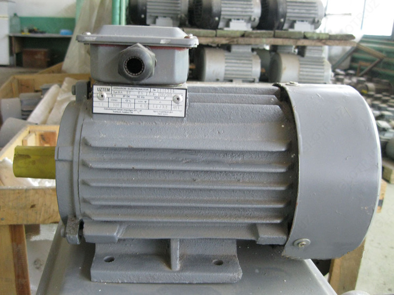 asenkron uch fazali elektr motor 5A80V6 1,1 kVt 1000 rpm