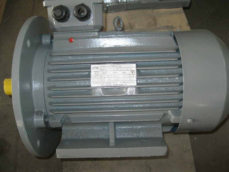 Asinxron uch fazali elektr motor 5A(AIR)112M2 7,5 kVt 3000 rpm IM2081