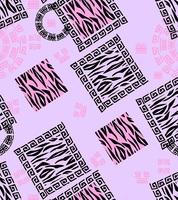 Полотно с принтом