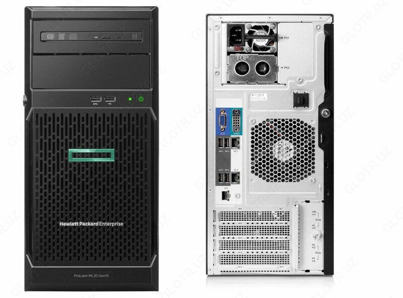 Сервер HPE ProLiant ML30 Gen10 Tower - от 11 000 000 сум