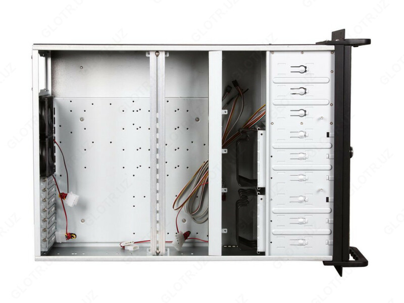  RSV-L4000 - 4U Rackmount Server Case / Chassis - 8 Internal Bays  7 Cooling Fans Только в розницу