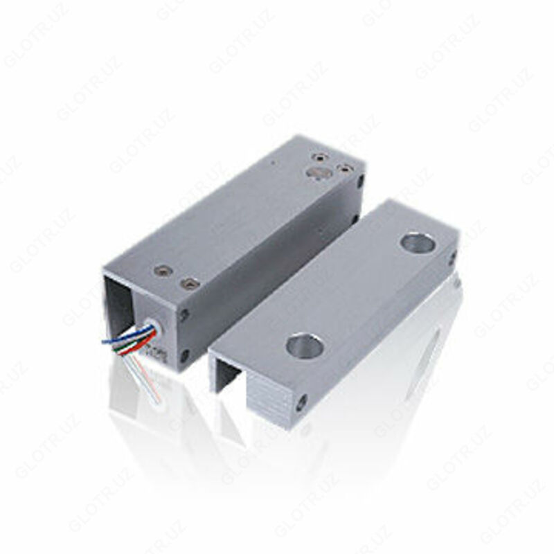 Электроригельный замок S212 на стеклянную дверь без рамы