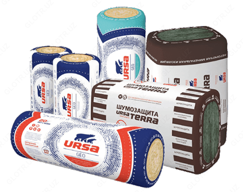 Mineral jun izolyatsiyasi va ovoz yalıtımı URSA GEO P-15 / 15