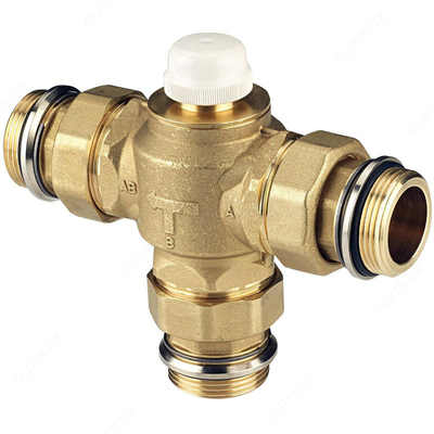 Трехходовой смесительный клапан IVAR 32 диапазон от 20 до 60°С