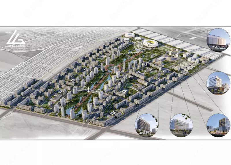 Разработка генерального плана развития экологического города "Ultra City: Экологичный город будущего"