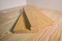  Доска пола из сибирской лиственницы сорта Стандарт - 