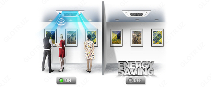 AUX 36 kassetali konditsionerlar