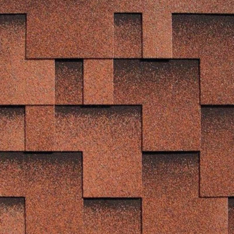 Гибкая черепица Katepal - Rocky Терракота