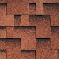 Гибкая черепица Katepal - Rocky Терракота