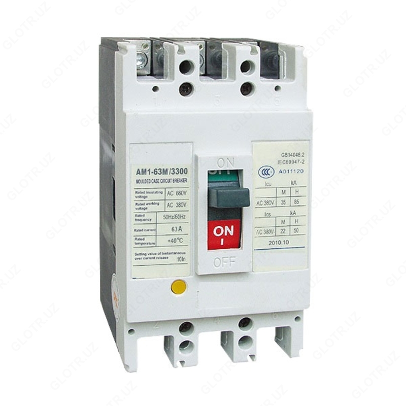 Автоматический выключатель ELM 1-225 M 3П 160А