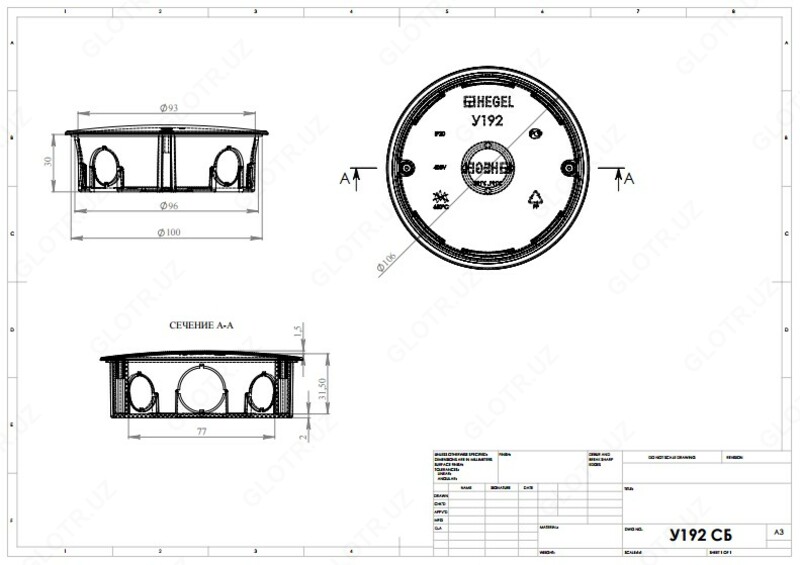  Коробка разветвительная У192 (Россия) Только оптом