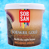  Sobakril Gold SOBSAN 20кг фасадная эмульсия - 