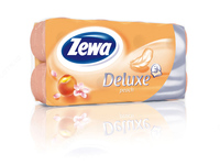  Туалетная Бумага Zewa Deluxe Персик 3сл 8 рул - 