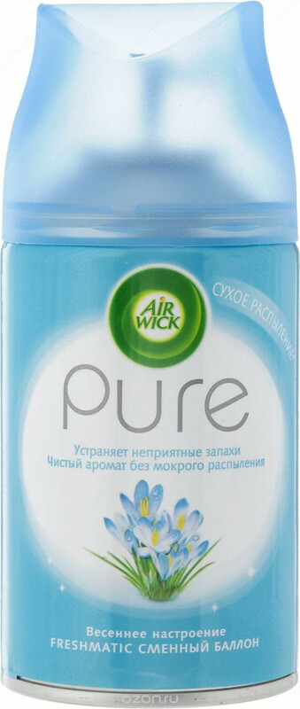 Сменный флакон к освежителю воздуха AirWick Pure. Весеннее настроение  250 мл